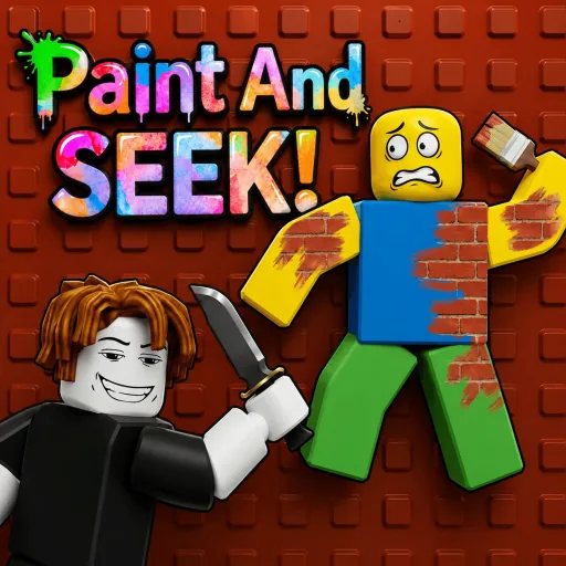 Official Roblox icon for Paint And SEEK by Blend In Or Die